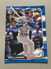 Cody Bellinger [Blue] #2 Baseball Cards 2019 Bowman Prices