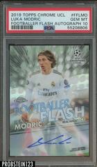 Luka Modric [Autograph] Soccer Cards 2019 Topps Chrome UEFA Champions League Footballer Flash Prices