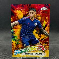 Federico Navarro [Gold] #FS-19 Soccer Cards 2023 Topps Chrome MLS Future Stars Prices
