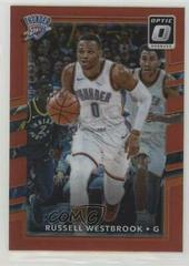 Russell Westbrook [Red] Basketball Cards 2017 Panini Donruss Optic Prices