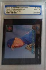 Carlos Zambrano [Future] Baseball Cards 2000 Bowman Chrome Prices