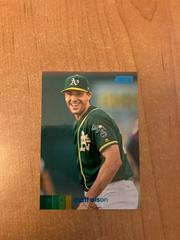 Matt Olson [Blue Foil] #11 Baseball Cards 2020 Stadium Club Prices