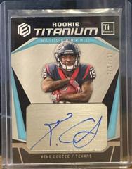 Keke Coutee [Silver] #RTA-19 Football Cards 2018 Panini Elements Rookie Titanium Autographs Prices