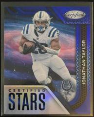 Jonathan Taylor [Blue] Football Cards 2022 Panini Certified Stars Prices