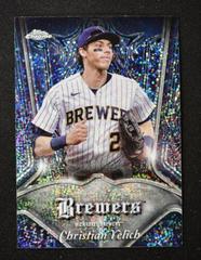 Christian Yelich #P-5 Baseball Cards 2022 Topps Chrome Pinstriped Prices