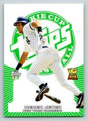 Derek Jeter [Green] #100 Baseball Cards 2005 Topps Rookie Cup Prices
