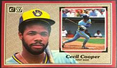 Cecil Cooper Baseball Cards 1983 Donruss Action All Stars Prices