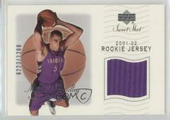 Michael Bradley Rookie Jersey #93 Basketball Cards 2001 Upper Deck Sweet Shot Prices