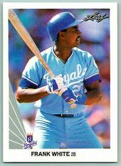 Frank White #204 Baseball Cards 1990 Leaf Prices