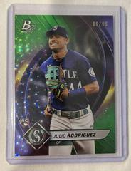 Julio Rodriguez [Green Icy Foil] Baseball Cards 2022 Bowman Platinum Prices