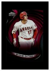 Shohei Ohtani [Magenta] #97 Baseball Cards 2022 Topps Chrome Black Prices