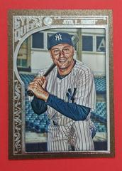 Derek Jeter [Kneeling Framed Bronze] Baseball Cards 2015 Topps Gypsy Queen Prices