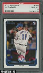 YU Darvish #209 Baseball Cards 2012 Bowman Prices