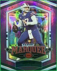Josh Allen [Purple] #2 Football Cards 2022 Panini Chronicles Marquee Prices