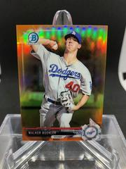 Walker Buehler [Prospects Orange Refractor] #BCP82 Baseball Cards 2017 Bowman Chrome Mini Prices