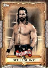 Seth Rollins #WM-45 Wrestling Cards 2020 Topps WWE Road to WrestleMania Roster Prices