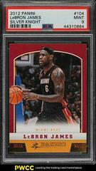 LeBron James [Silver Knight] Basketball Cards 2012 Panini Prices