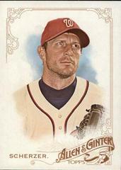 Max Scherzer Baseball Cards 2015 Topps Allen & Ginter Prices