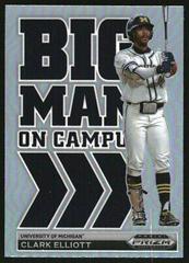 Clark Elliott [Silver] #BMC-CE Baseball Cards 2022 Panini Prizm Draft Picks Big Man on Campus Prices