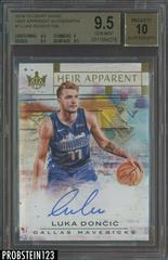 Luka Doncic #LDC Basketball Cards 2018 Panini Court Kings Heir Apparent Autographs Prices