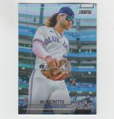 Bo Bichette [Rainbow Foil] Baseball Cards 2022 Stadium Club Prices