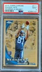 Golden Tate [Wearing A Helmet] Football Cards 2010 Topps Chrome Prices