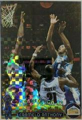 Carmelo Anthony [Xfractor] #113 Basketball Cards 2003 Topps Chrome Prices