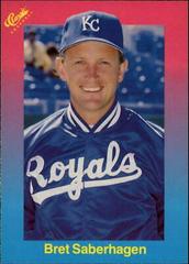 Bret Saberhagen #62 Baseball Cards 1989 Classic Prices