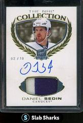 Daniel Sedin Hockey Cards 2020 Upper Deck The Cup NHL Collection Autograph Patch Prices