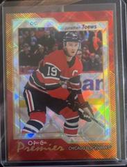Jonathan Toews [Diamond Rainbow] #P-36 Hockey Cards 2023 O-Pee-Chee Premier Prices