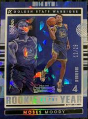 Moses Moody [Cracked Ice] #14 Basketball Cards 2021 Panini Contenders Rookie of the Year Prices