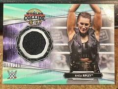 Rhea Ripley [Aqua] Wrestling Cards 2021 Topps WWE Mat Relics Prices