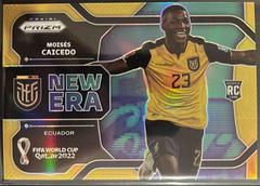 Moises Caicedo [Gold] Soccer Cards 2022 Panini Prizm World Cup New Era Prices