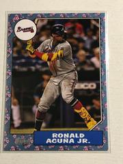 Ronald Acuna Jr. Baseball Cards 2022 Topps Japan Edition 1987 Cherry Tree Prices