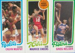 Murphy, Cheeks, Kelser Basketball Cards 1980 Topps Prices