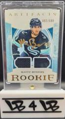 Matty Beniers [Material Autograph Gold] Hockey Cards 2022 Upper Deck Artifacts Prices