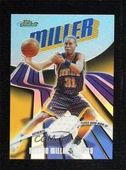 Reggie Miller [Jersey Refractor] Basketball Cards 2003 Finest Prices