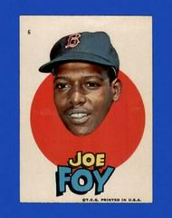Joe Foy Baseball Cards 1967 Topps Red Sox Stickers Prices