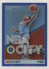 De'Aaron Fox [Blue] #29 Basketball Cards 2019 Panini Hoops Premium Stock NBA City Prices
