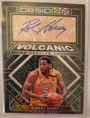 Robert Horry [Orange] #VS-RBH Basketball Cards 2021 Panini Obsidian Volcanic Signatures Prices