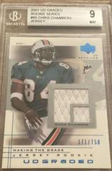Chris Chambers [Jersey] #65 Football Cards 2001 Upper Deck Graded Prices