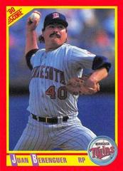 Juan Berenguer #223 Baseball Cards 1990 Score Prices