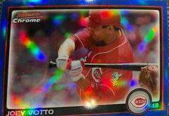 Joey Votto [Blue Refractor] Baseball Cards 2010 Bowman Chrome Prices