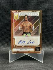 Wes Lee [Gold] #34 Wrestling Cards 2023 Donruss Elite WWE New Breed Autograph Prices
