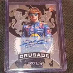 Jesse Love [Autograph] #6 Racing Cards 2021 Panini Chronicles NASCAR Crusade Prices