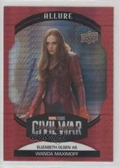 Elizabeth Olsen as Wanda Maximoff [Red] #51 Marvel 2022 Allure Prices