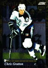 Chris Gratton Hockey Cards 1993 Score Prices