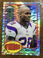 Adrian Peterson [Pulsar Refractor] #T60-AP Football Cards 2015 Topps Chrome 60th Anniversary Prices