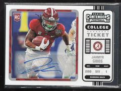 Jahmyr Gibbs [Autograph] #8 Football Cards 2023 Panini Chronicles Draft Picks Contenders College Ticket Prices