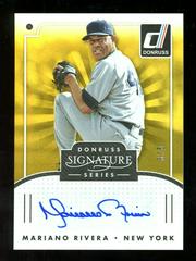 Mariano Rivera #SGS-MO Baseball Cards 2016 Panini Donruss Signature Series Prices